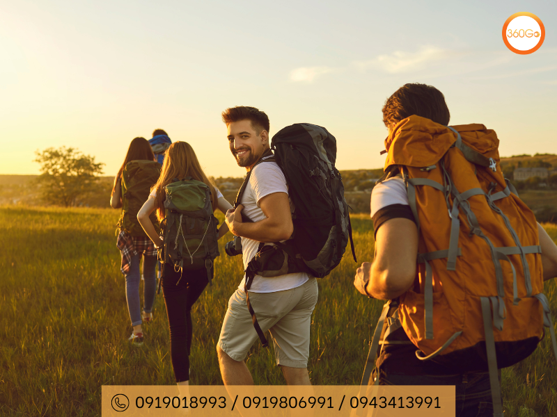 Balo du lịch nên có ngăn chứa hợp lý - Du lịch 360Go